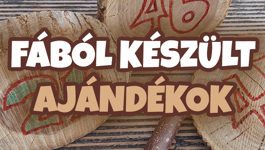 fából készült ajándékok webshop