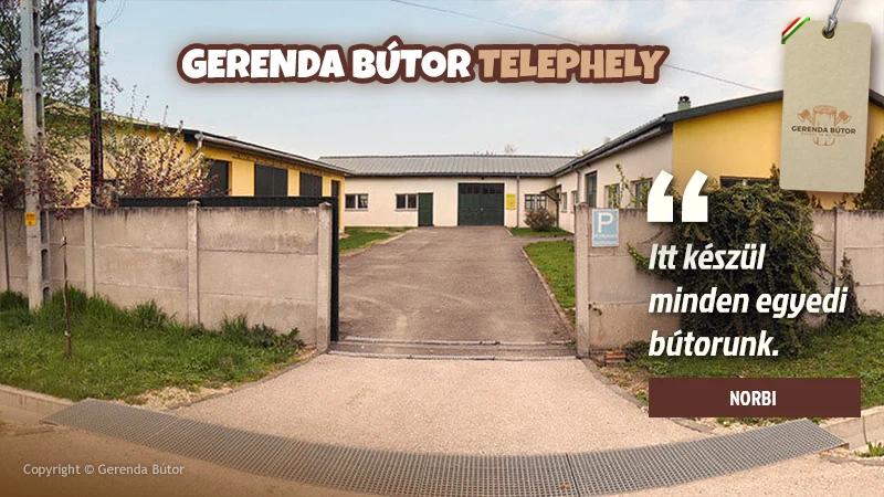 Gerenda bútor gyártás Egyedi gerenda bútor gyártás