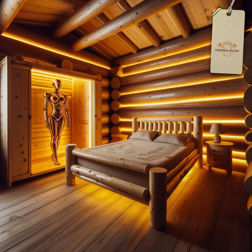 hálószoba bútor robottal