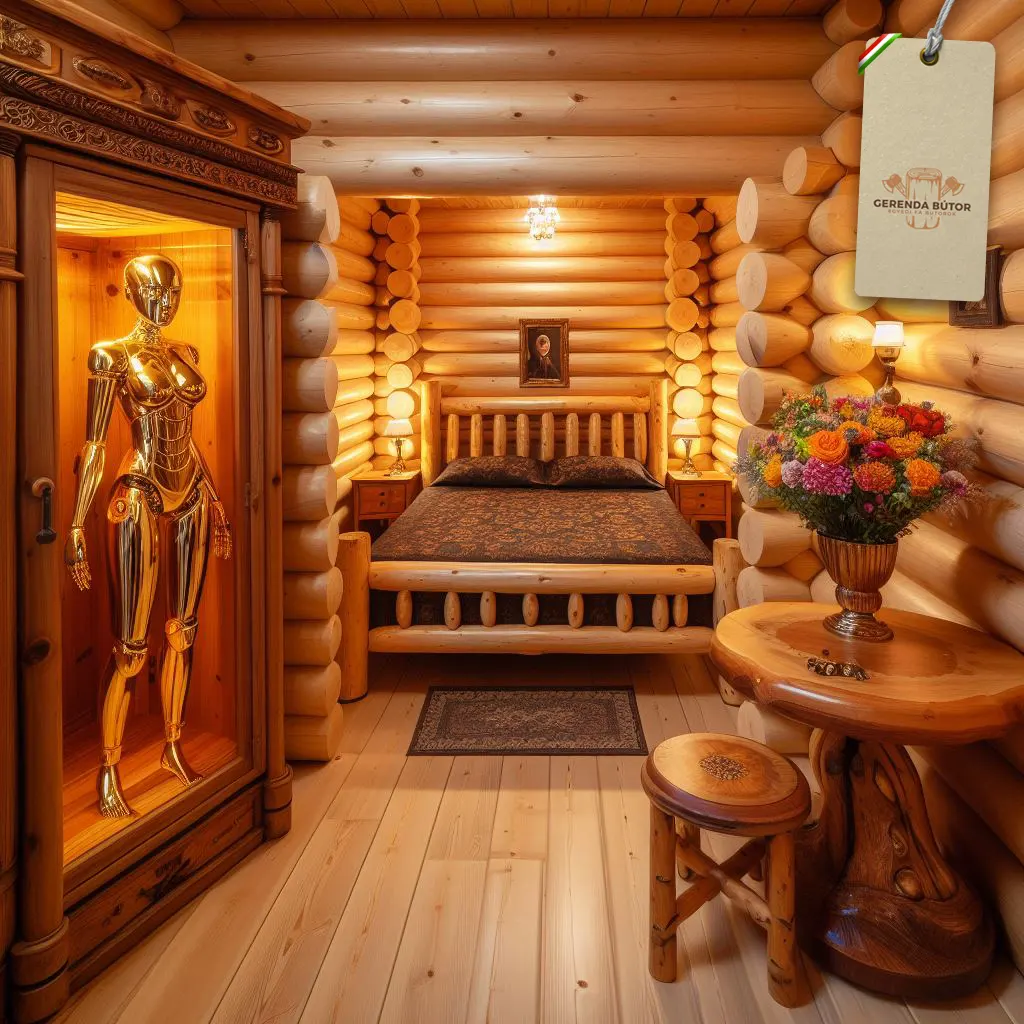 hálószoba bútor robottal