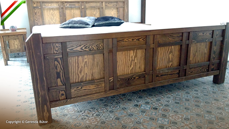 hálószoba bútor szett ágy éjjeliszekrény szekrény