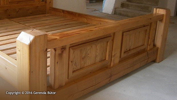 Gerenda ágy lábrész