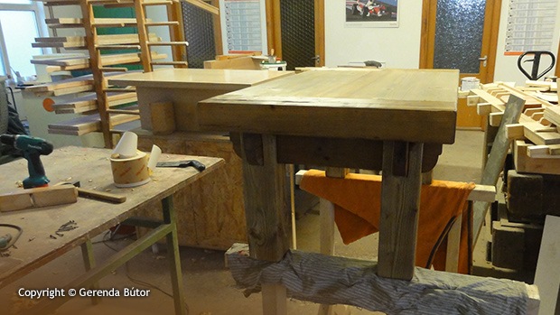 Asztalos műhelyünk