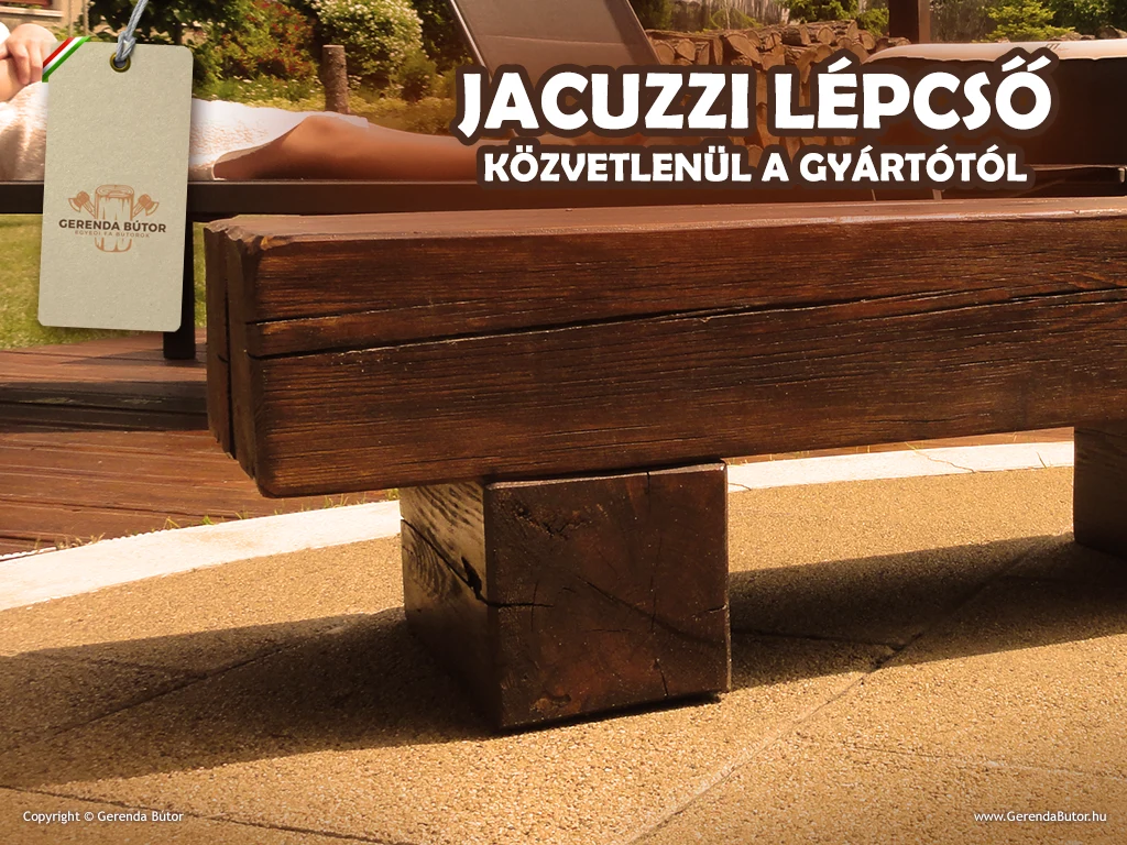 jacuzzi lépcső közvetlenül a gyártótól