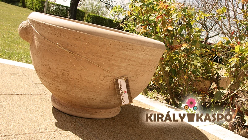 Könnyített kő kaspó Könnyített kő kaspó