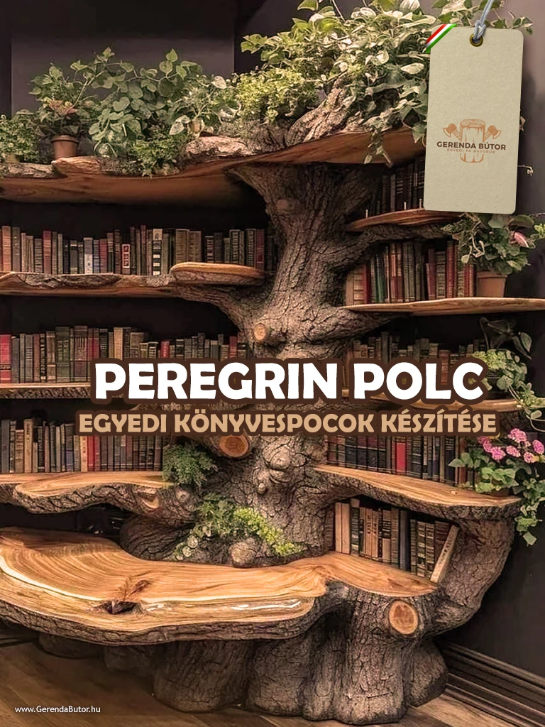 Peregrin könyvespolc