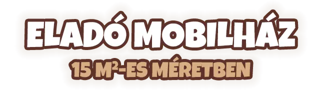 Eladó mobilház Eladó mobilház címsor