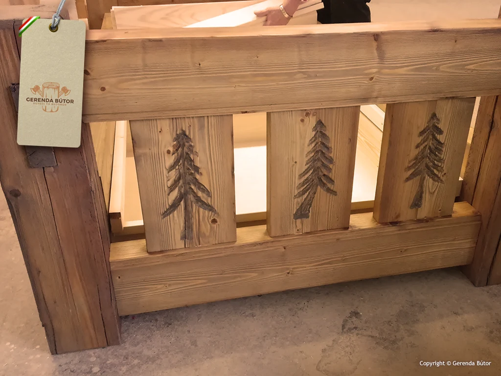 Galamb egyedi gerenda ágy