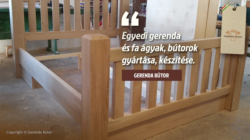 Gerenda ágy gyártás Egyedi gerenda ágy gyártás